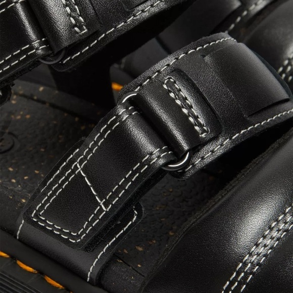 Dr. Martens Ricki Nappa Lux Leather 3 Strap Sandal - Picture 9 of 11